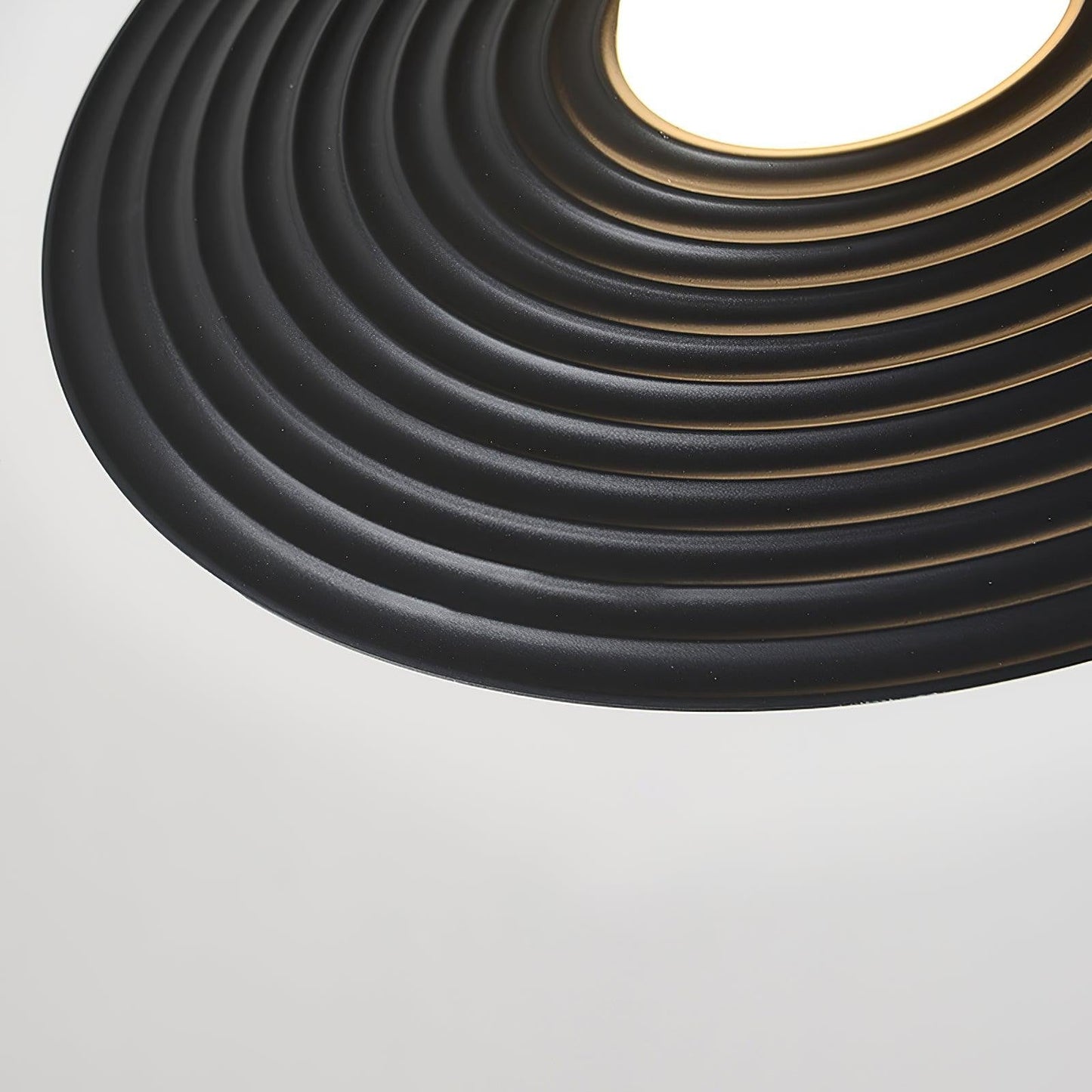 Vinyl Disc Glow Pendant Light
