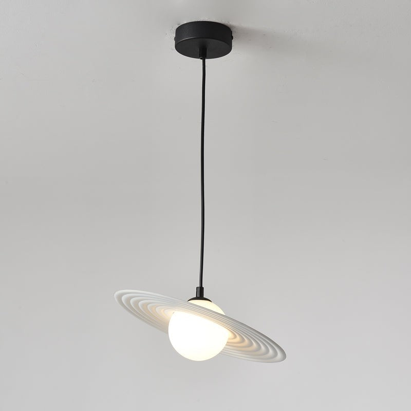 Vinyl Disc Glow Pendant Light
