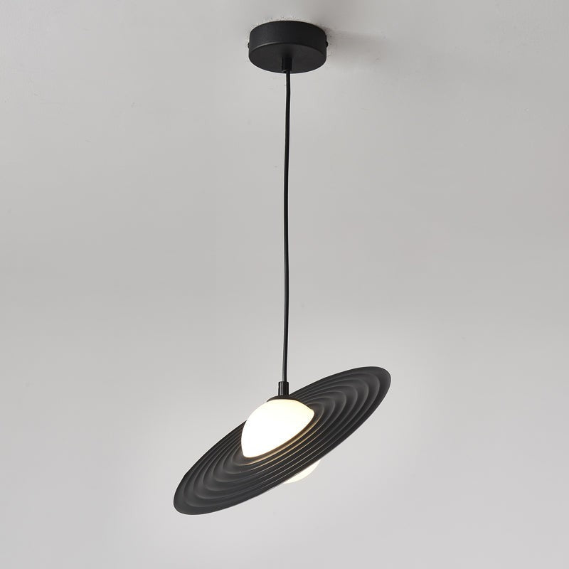 Vinyl Disc Glow Pendant Light