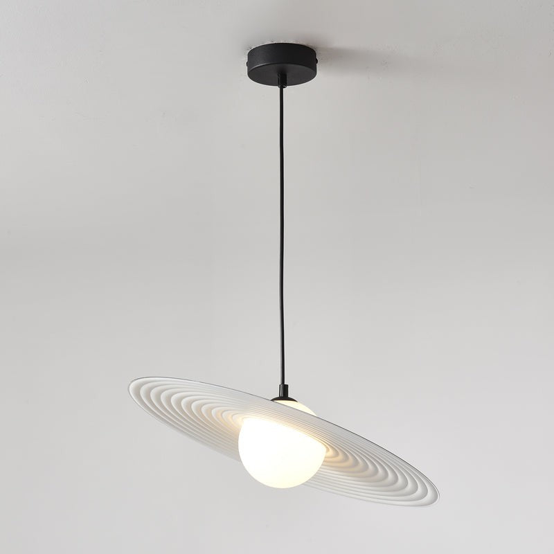 Vinyl Disc Glow Pendant Light