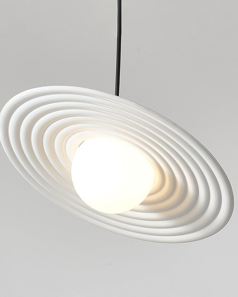 Vinyl Disc Glow Pendant Light